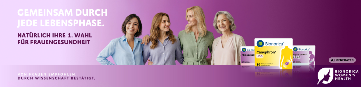 Bionorica® Women’s Health: Ihr Partner für Frauengesundheit. Gemeinsam durch jede Lebensphase.